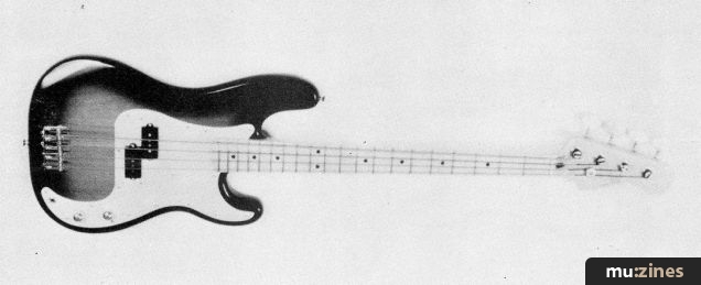 Tokai ST50 Guitar and PB80 Bass (EMM Feb 82)