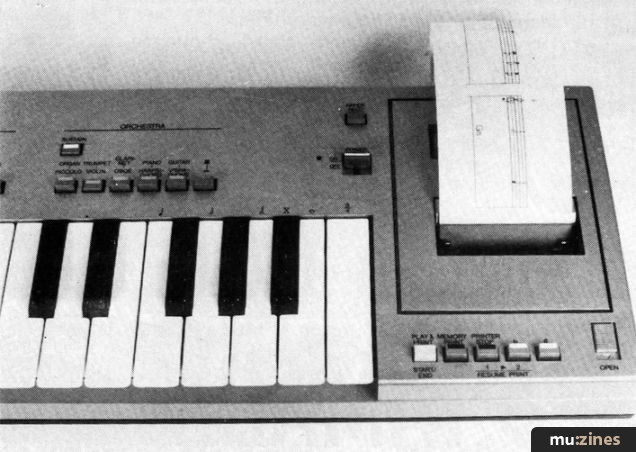 Yamaha Portasound MP-1 (EMM May 83)