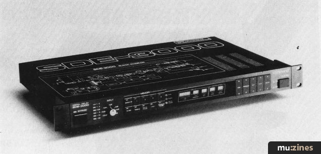Roland SDE-3000 Digital Delay (EMM Mar 84)
