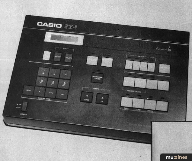Casio SZ1 MIDI Sequencer (IM Nov 85)