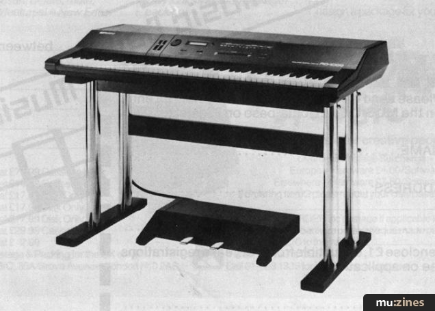 parque pájaro Shuraba Roland Digital Piano Systems (IT Jun 86)