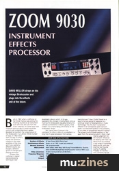 Zoom 9030 Instrument Effects Processor (SOS Sep 91)