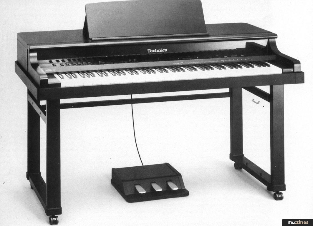 Technics & Yamaha Electronic Pianos (IM May 86)