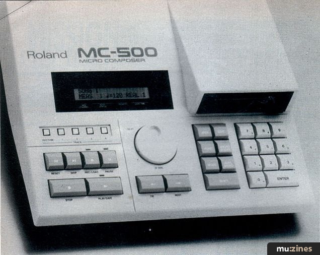 Roland MC500 MicroComposer (MT Feb 87)