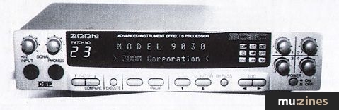ギター ZOOM 9120 Zoom 9120 guitar effects processor unit made in japan 1990's | Reverb