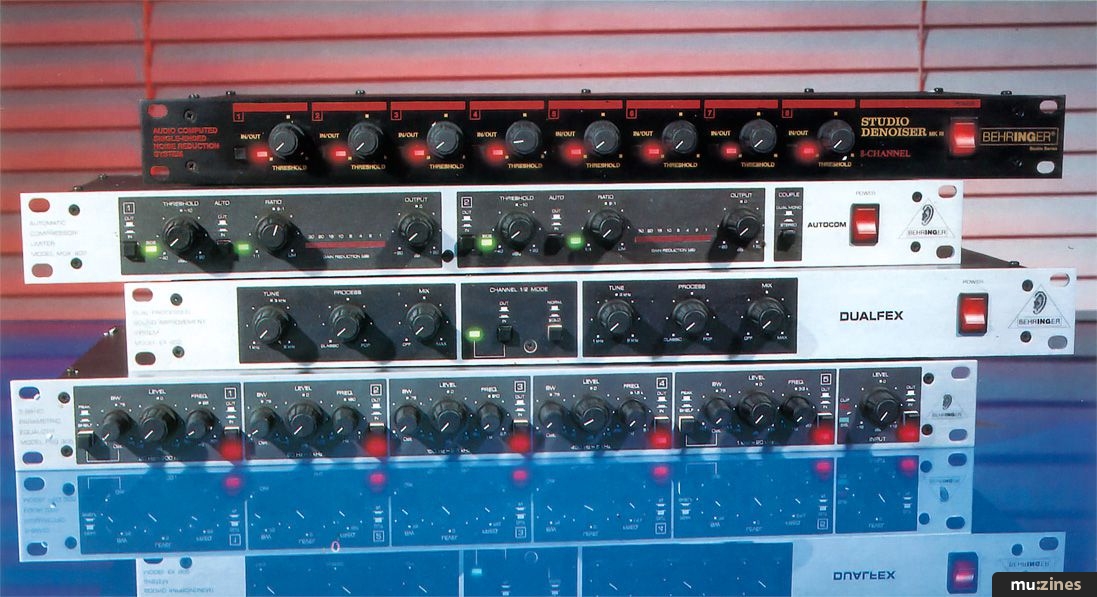 Behringer Rack Effects (SOS Dec 92)