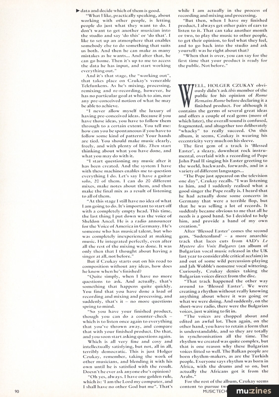 Canned Music (MT Apr 87)